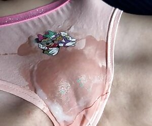 Cumshot Compilation Cum in panties on ass on tits on pad TRY NOT TO CUM!