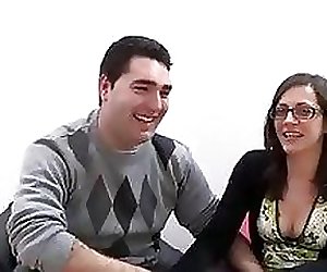 I sell my girlfriend to Jordi! Their first cuckold scene
